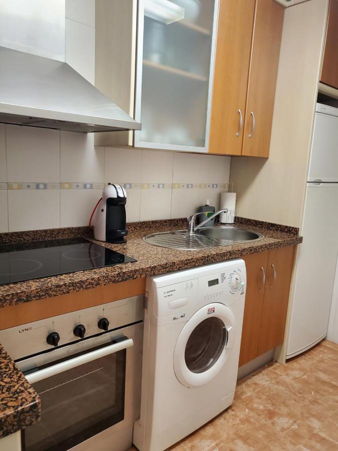 Bajo En Primera Linea De Vera-Playa Con Piscina Privada! المظهر الخارجي الصورة