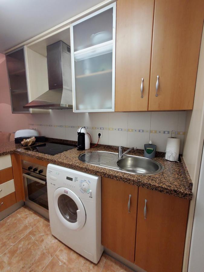 Bajo En Primera Linea De Vera-Playa Con Piscina Privada! المظهر الخارجي الصورة