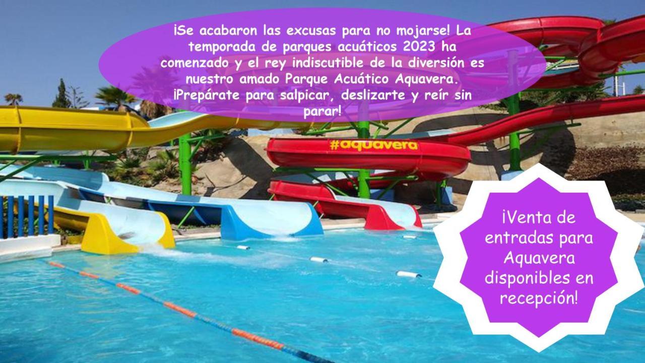 Bajo En Primera Linea De Vera-Playa Con Piscina Privada! المظهر الخارجي الصورة