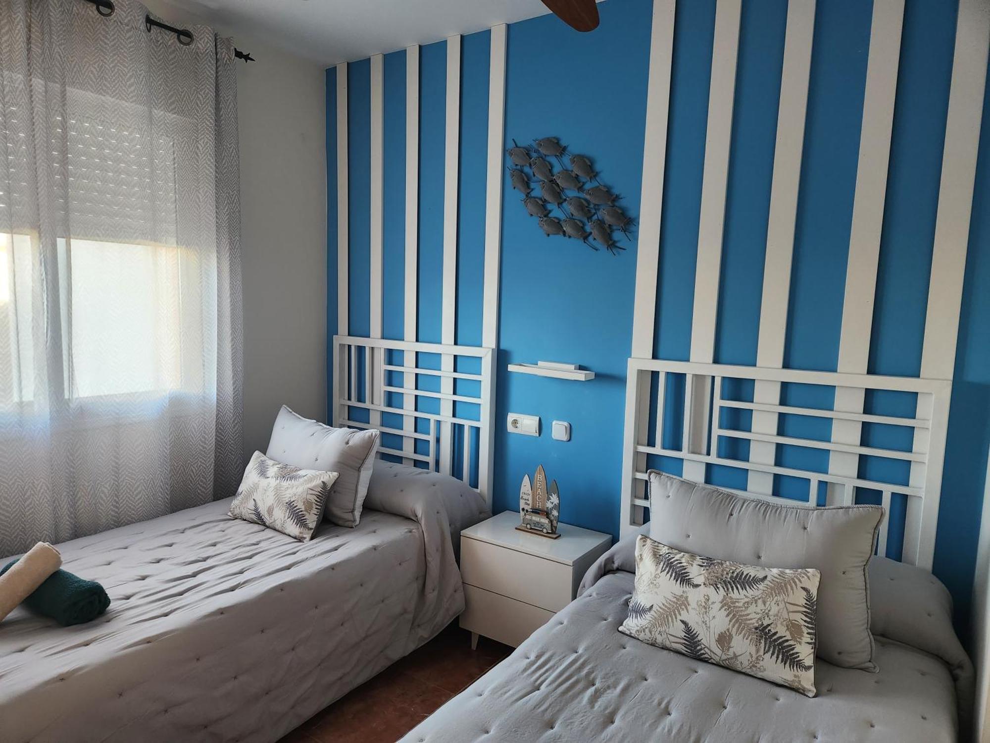 Bajo En Primera Linea De Vera-Playa Con Piscina Privada! المظهر الخارجي الصورة