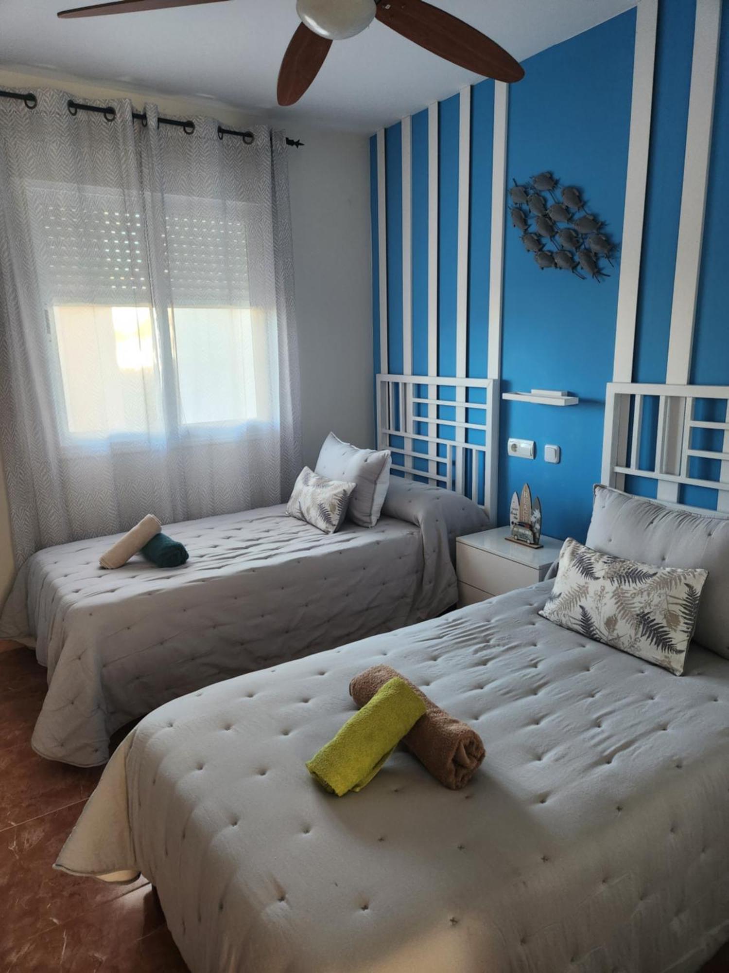 Bajo En Primera Linea De Vera-Playa Con Piscina Privada! المظهر الخارجي الصورة
