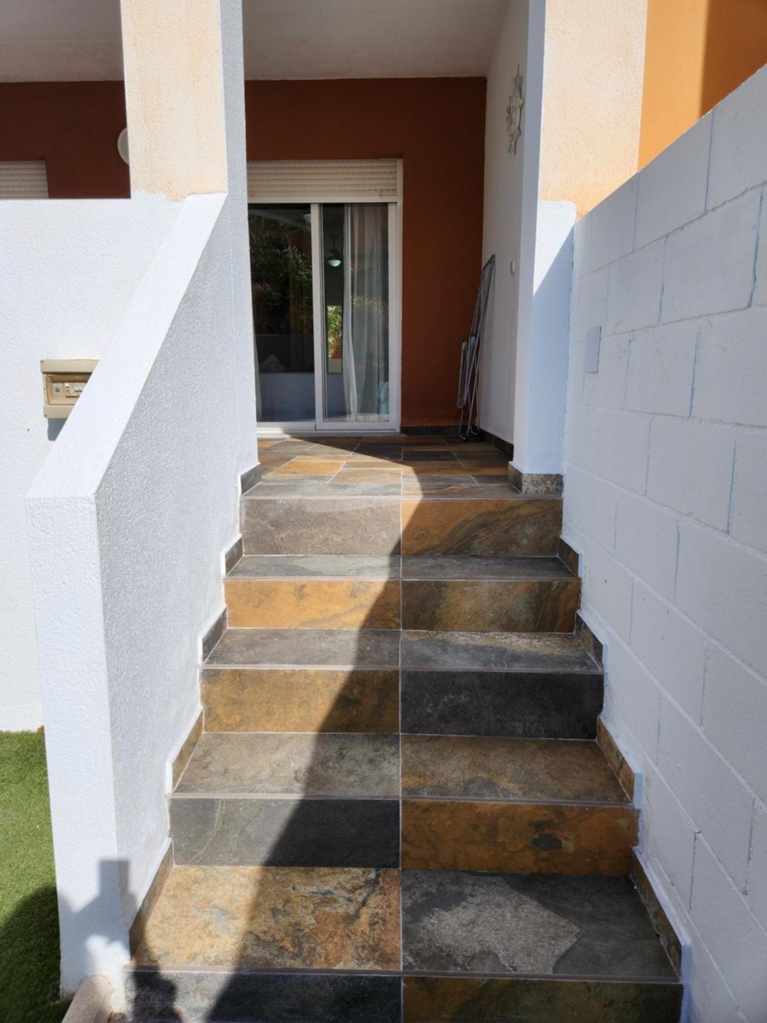 Bajo En Primera Linea De Vera-Playa Con Piscina Privada! المظهر الخارجي الصورة