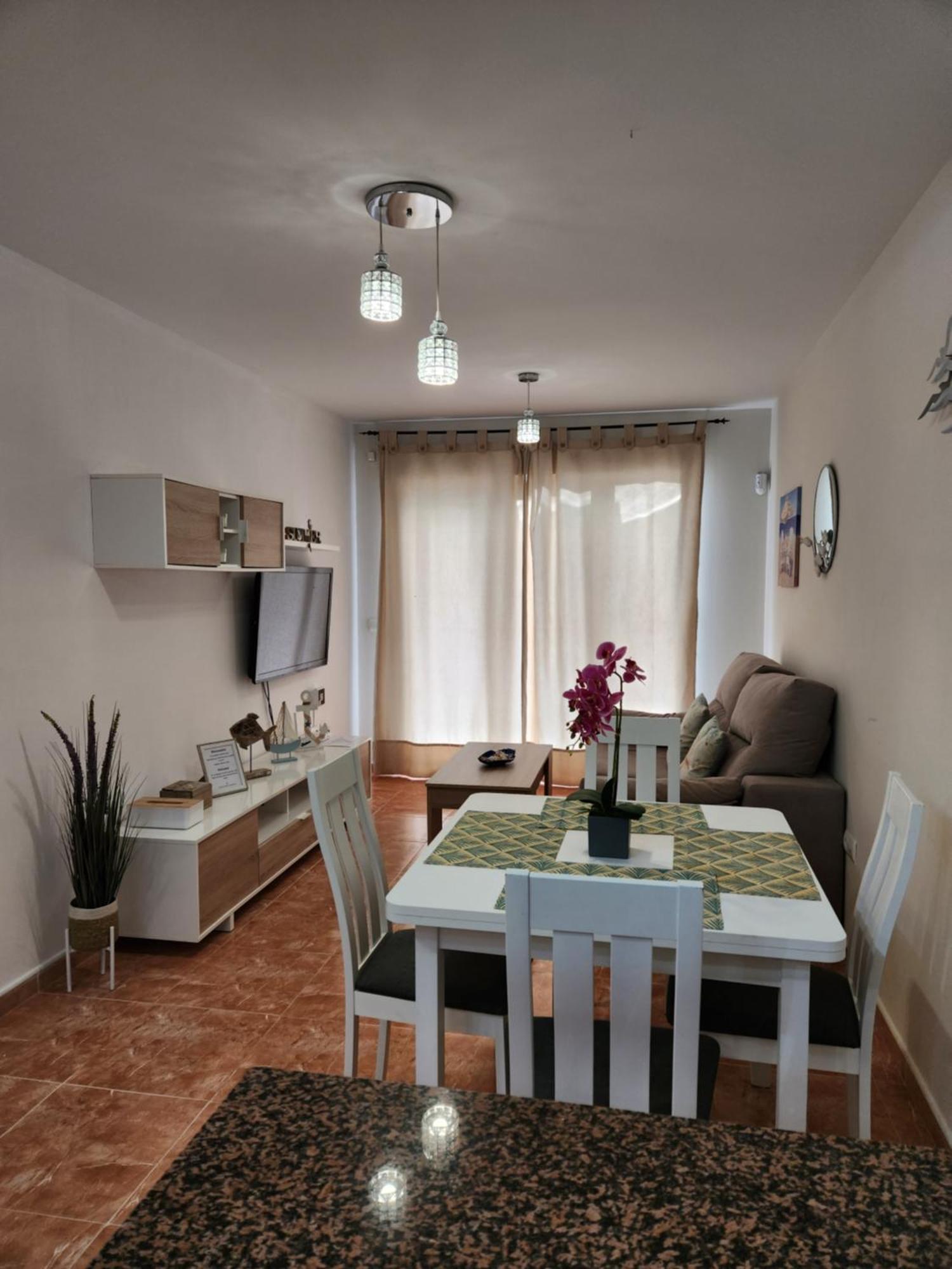 Bajo En Primera Linea De Vera-Playa Con Piscina Privada! المظهر الخارجي الصورة