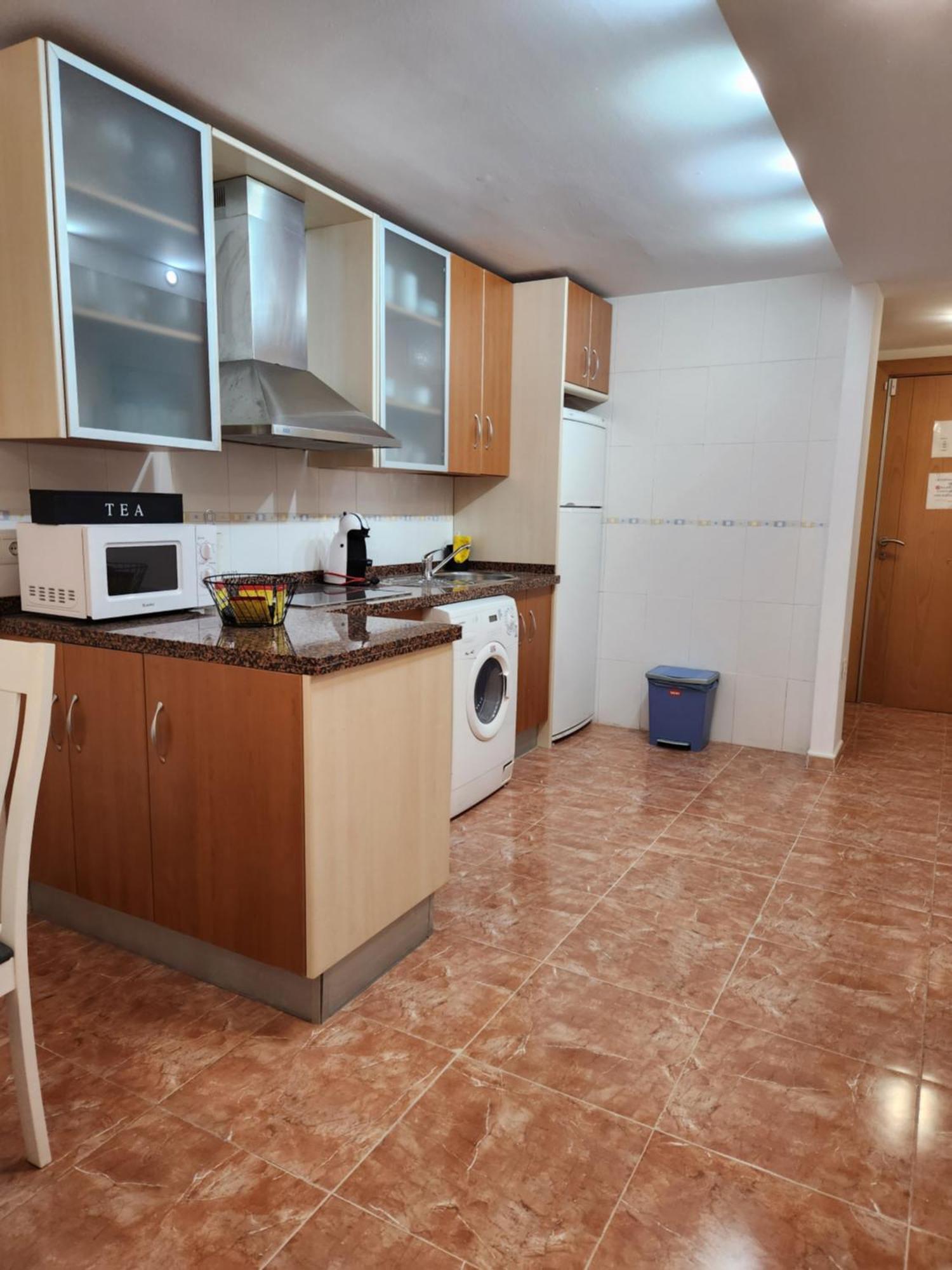 Bajo En Primera Linea De Vera-Playa Con Piscina Privada! المظهر الخارجي الصورة