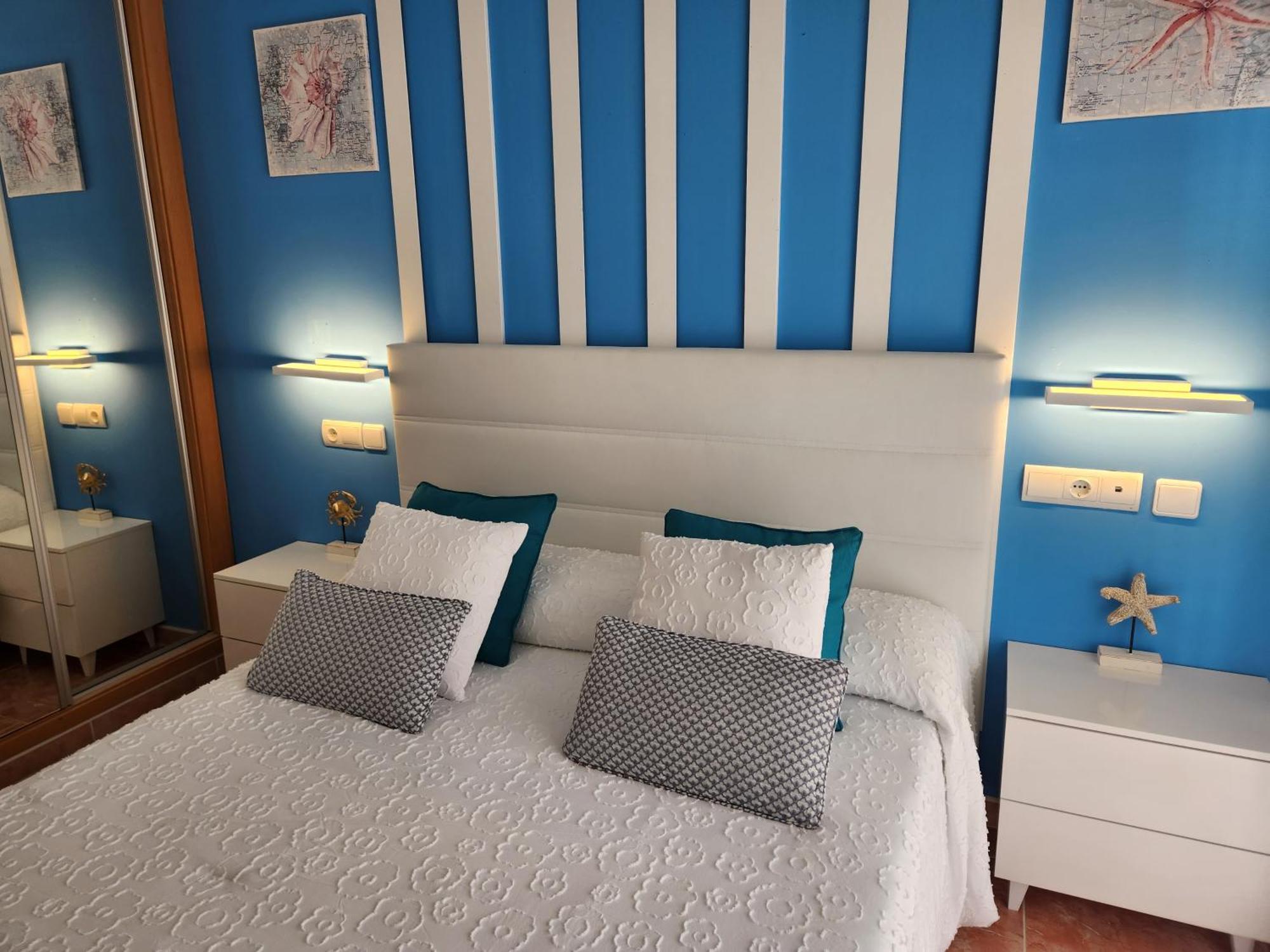 Bajo En Primera Linea De Vera-Playa Con Piscina Privada! المظهر الخارجي الصورة