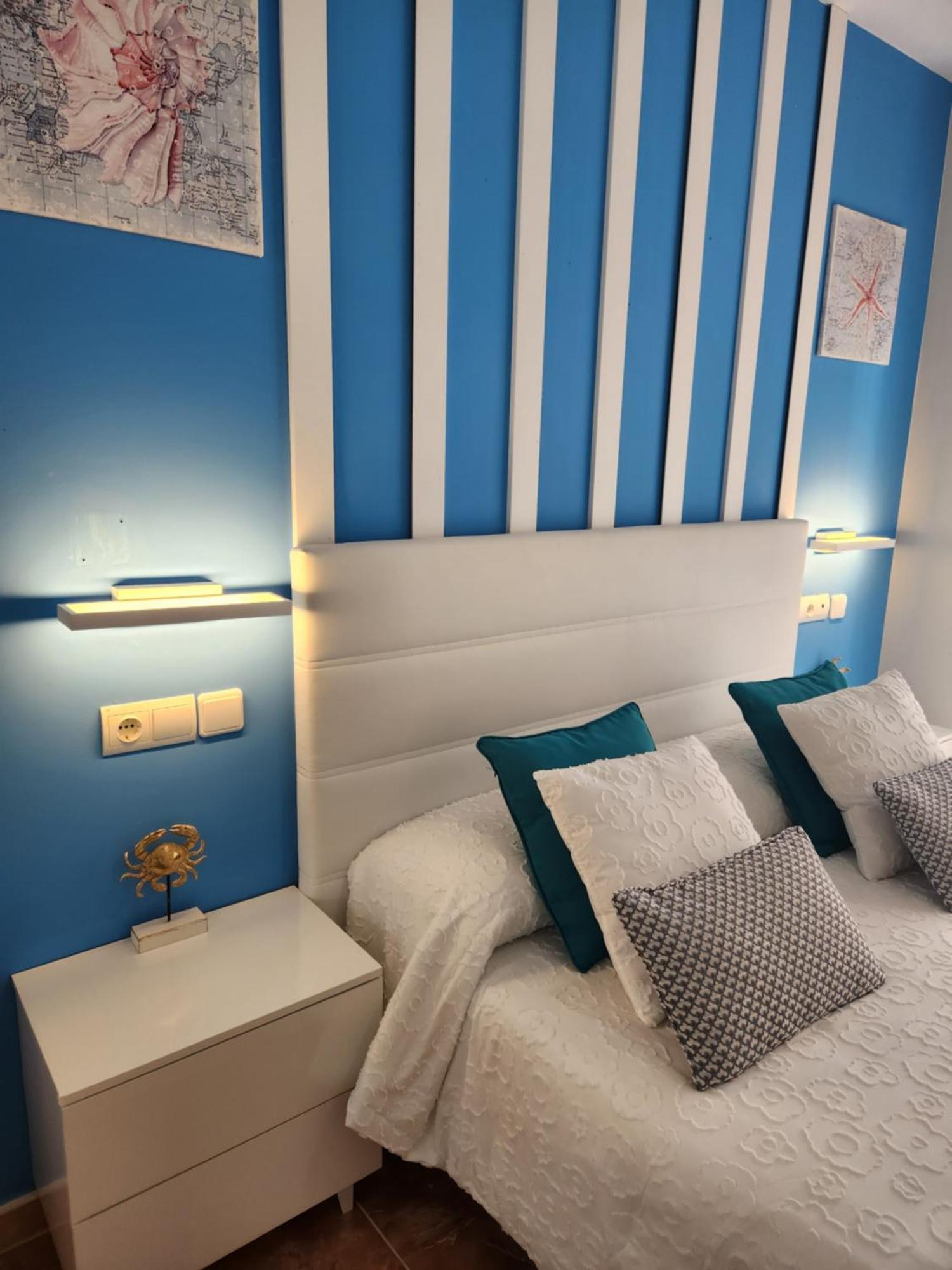 Bajo En Primera Linea De Vera-Playa Con Piscina Privada! المظهر الخارجي الصورة