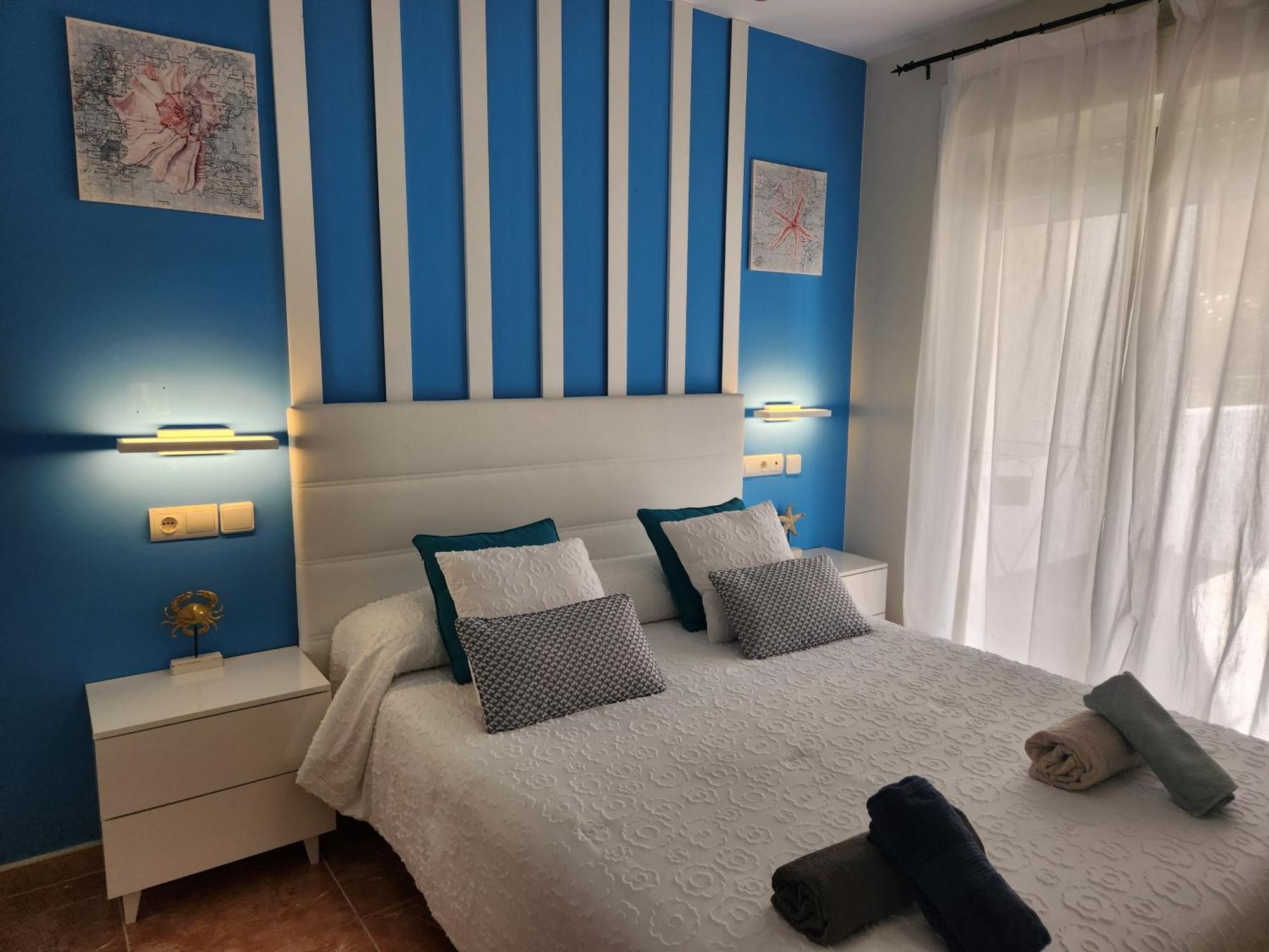 Bajo En Primera Linea De Vera-Playa Con Piscina Privada! المظهر الخارجي الصورة